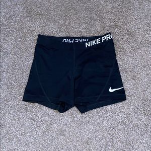 Nike Pros size small black spandex